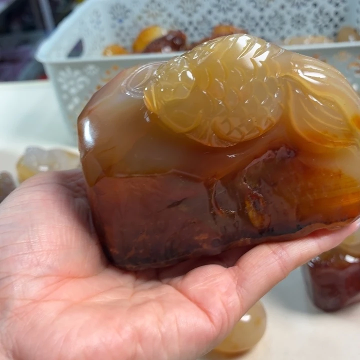 玛瑙/玉髓未镶嵌吊坠(不含链)