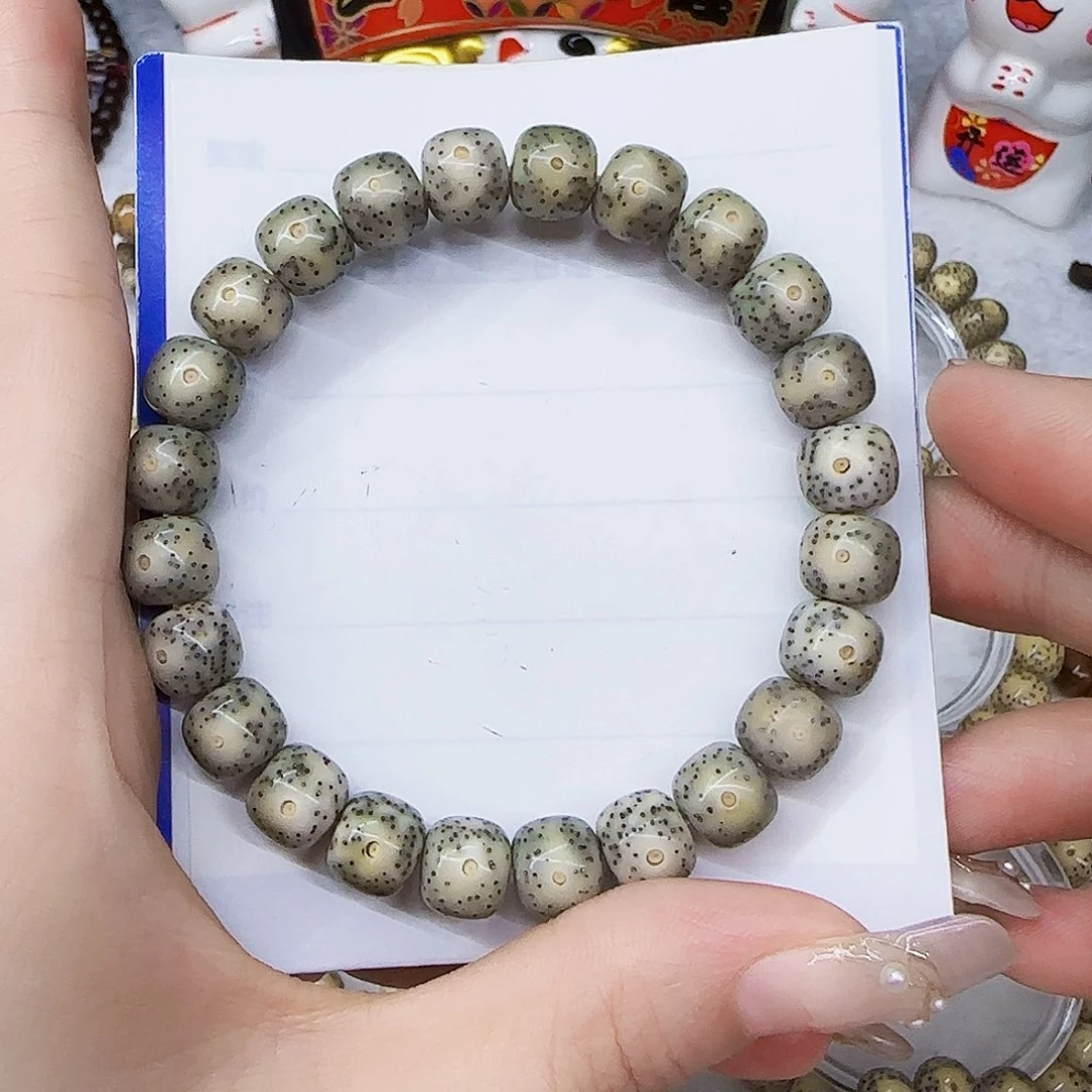 星月菩提手串星月菩提糯冰大眼9.5+