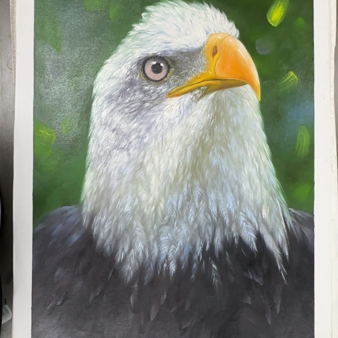 油画加油加油努力加油加油