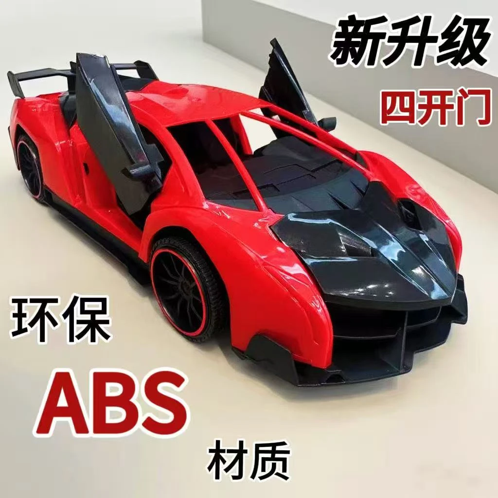 新款30CM惯性多开门跑车玩具ABS环保材质惯性赛车儿童生日礼物