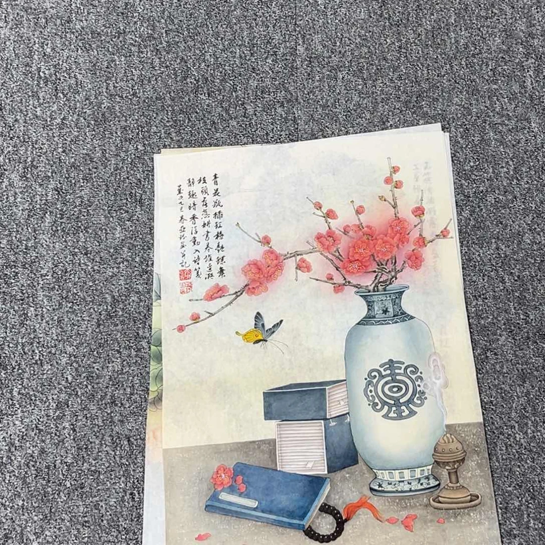 国画卖字画的小老板