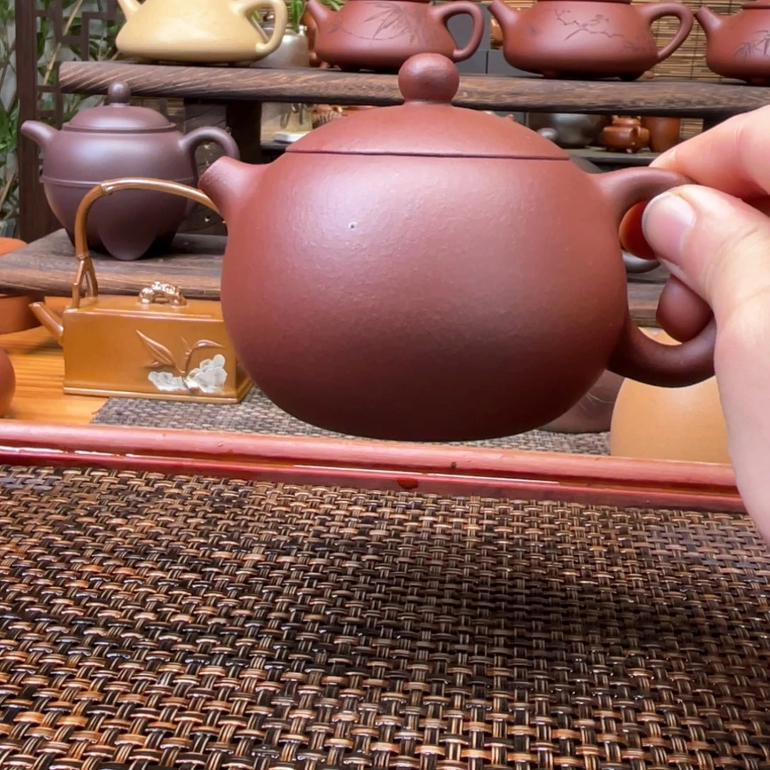茶壶紫砂宜兴原矿紫砂手工制200