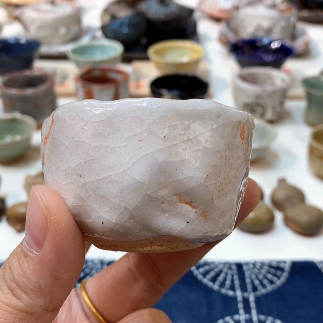 柴烧侘寂粗陶茶具