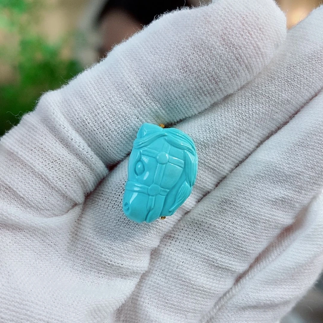 未镶嵌绿松石珠宝奇石