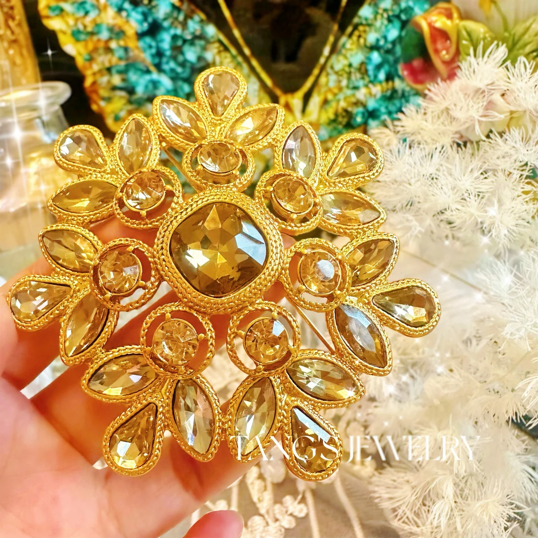铜合金胸针 百年经典｜金色维也纳穹顶  胸针