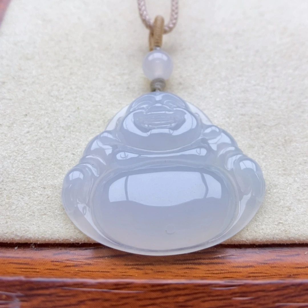 翡翠未镶嵌颈饰吊坠23