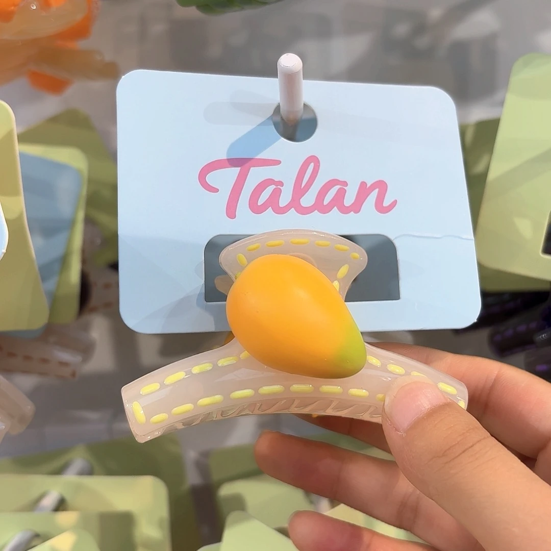 布艺铁合金芒果抓