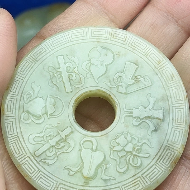 和田玉（青白玉）未镶嵌颈饰