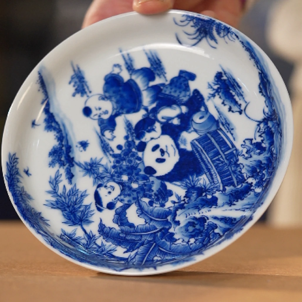 【刷刷专属】 铭墨丨熊猫童子壶承