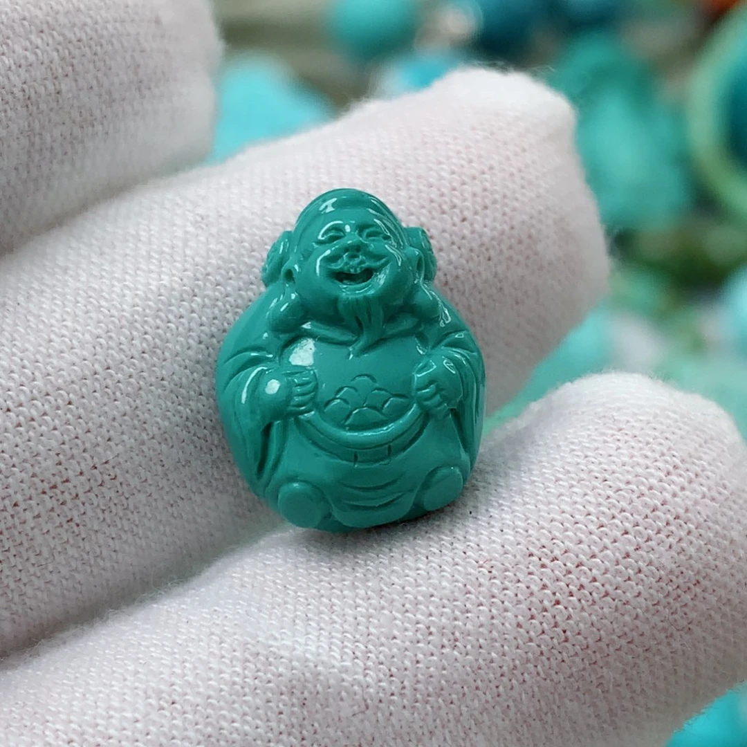 绿松石珠宝奇石未镶嵌