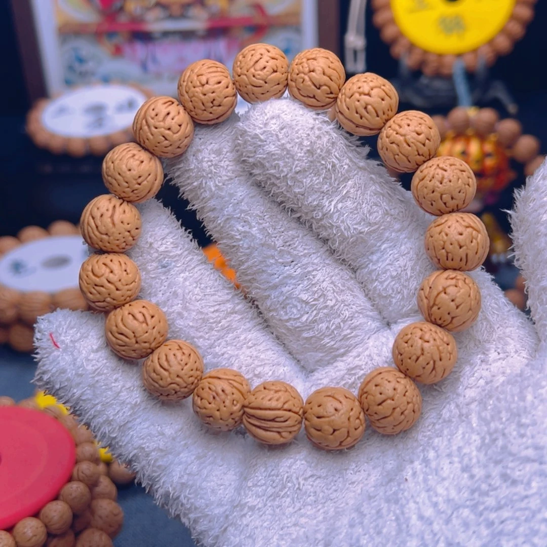 桃核手串肖*?野生1.4小太阳