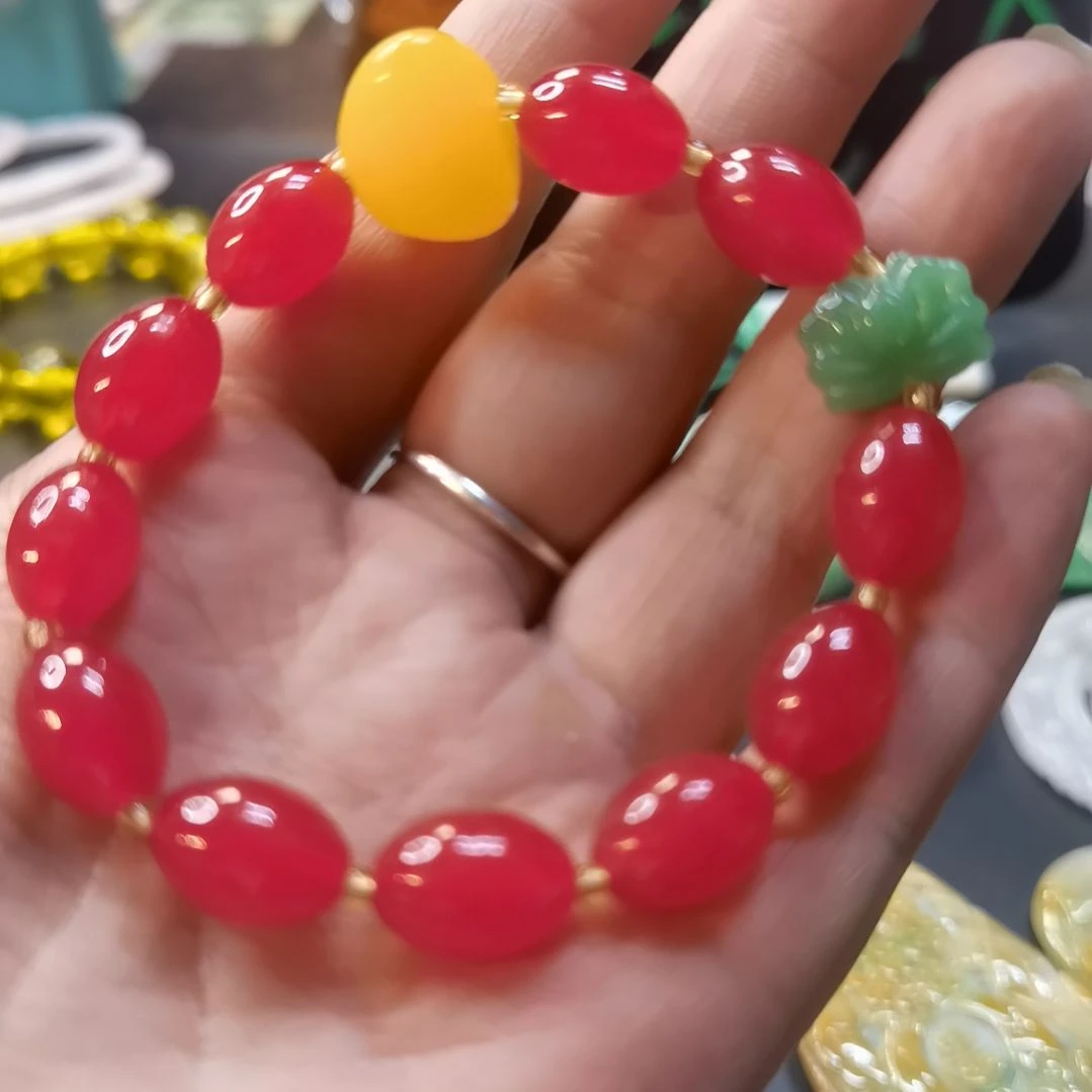 翡翠挂件未镶嵌手串