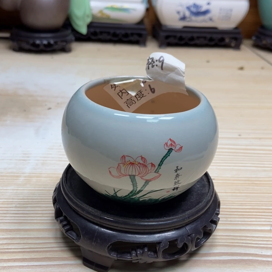 瓷片陶瓷花盆陶瓷艺术