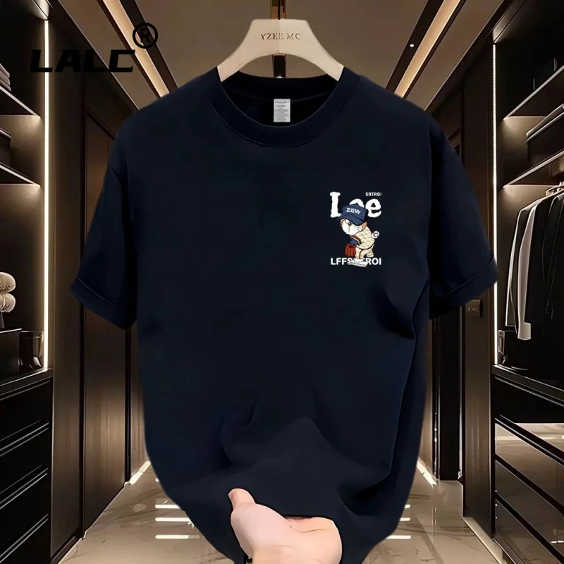 美式卡通猫橄榄球短袖t恤男士潮流打底上衣潮牌休闲半袖体恤