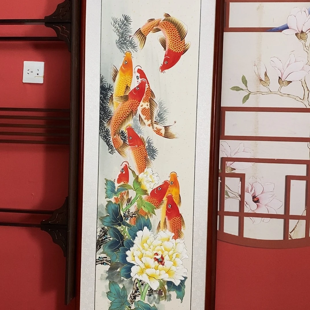 国画带框尺47✖️162包邮