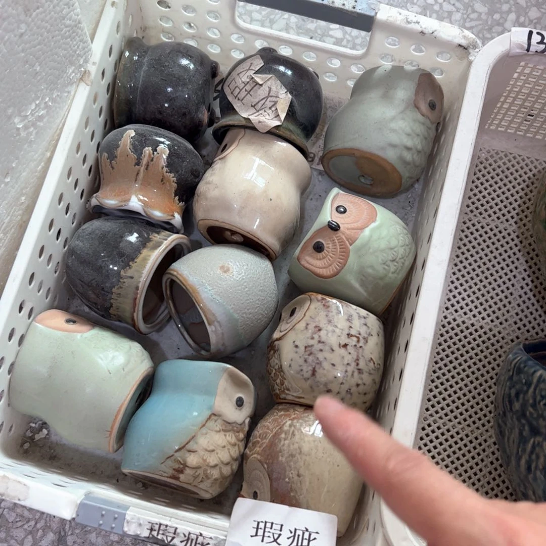 陶瓷多肉小花盆@@1236