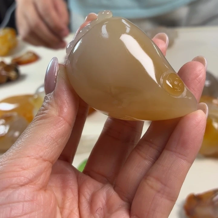 玛瑙/玉髓吊坠(不含链)未镶嵌