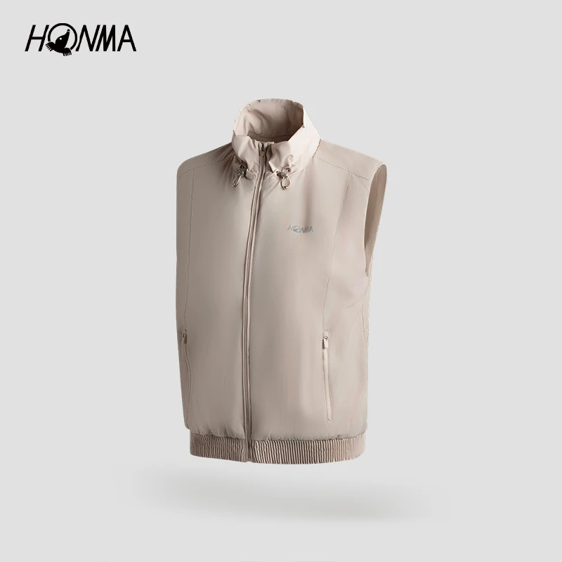 【专业高尔夫】HONMA女士马甲弹力拉链舒适时尚百搭运动HWLC320B506