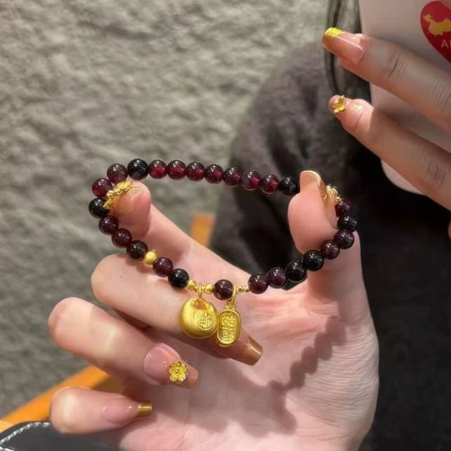 手链 R2009经典黄色石榴福袋手链
