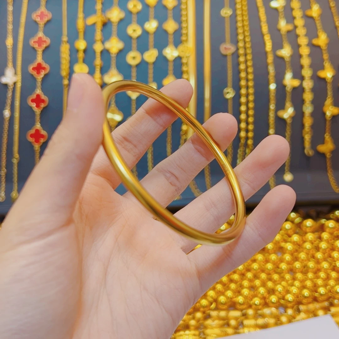 满****合金合金58圈口最细素圈手镯