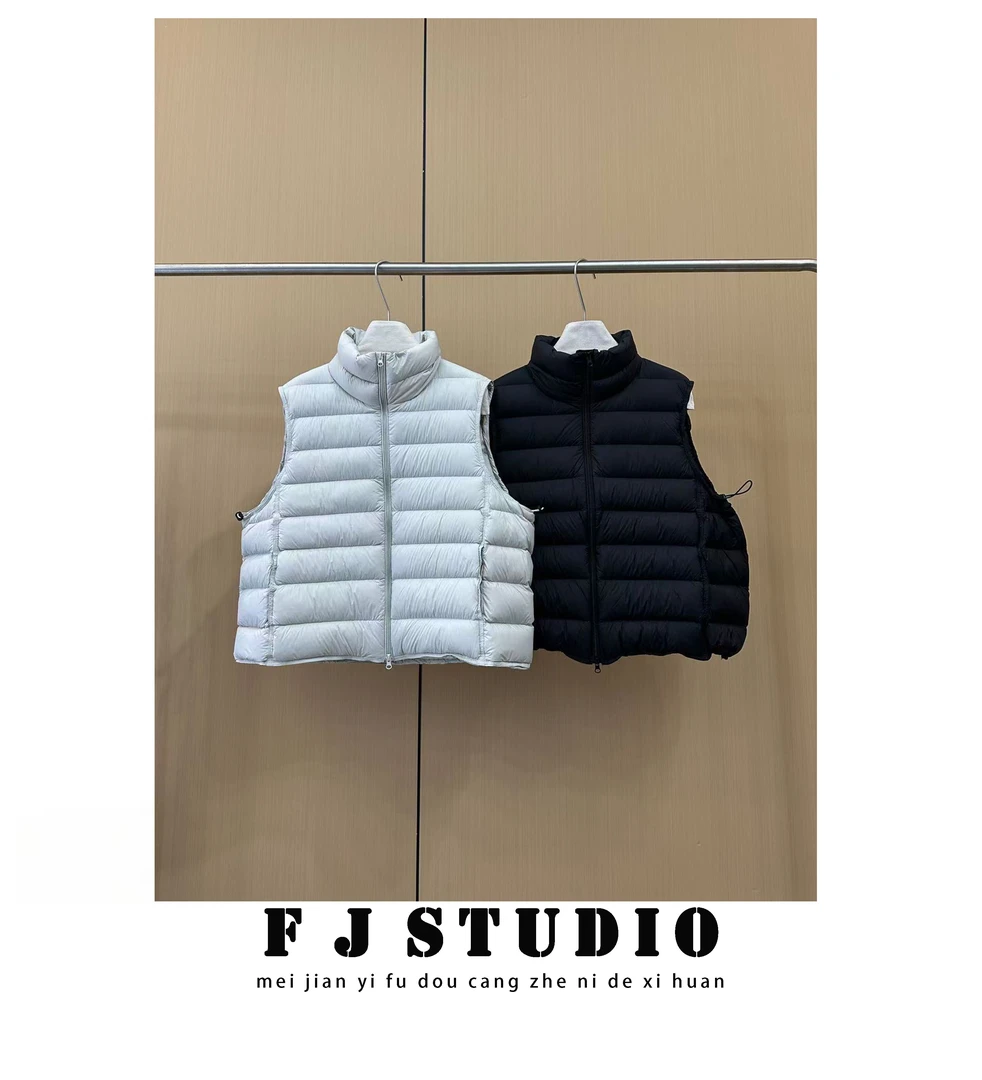 凤姐定制 {绒耀马甲} F0092025103 秋冬季时尚百搭休闲羽绒马甲女