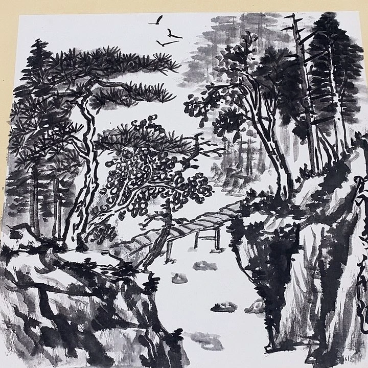 国画手写手绘作品188