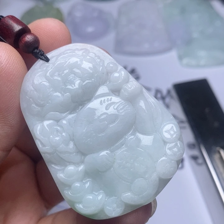 颈饰未镶嵌翡翠翡翠