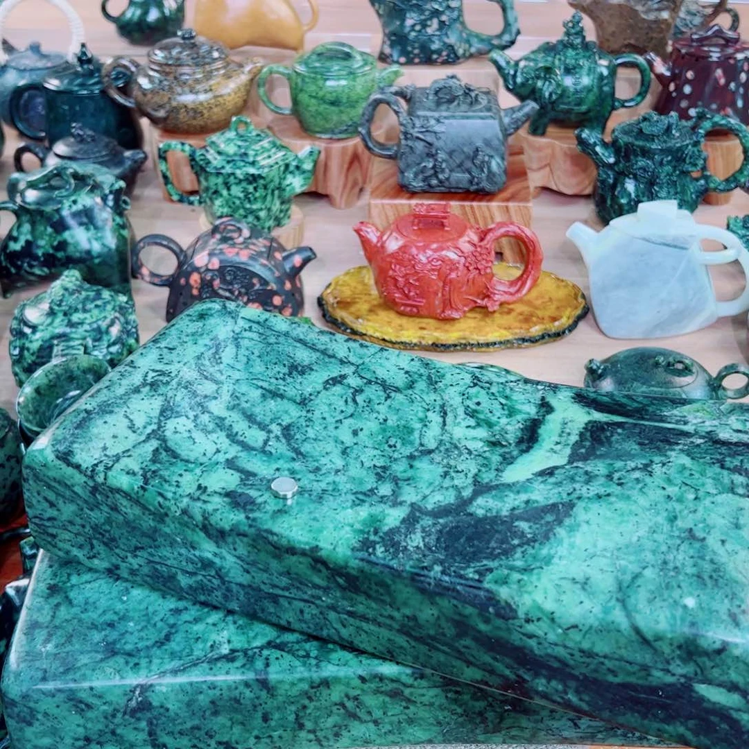 天然石材手工雕刻傅****兔