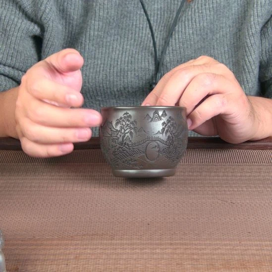 茶杯紫砂高档紫砂茶具套装