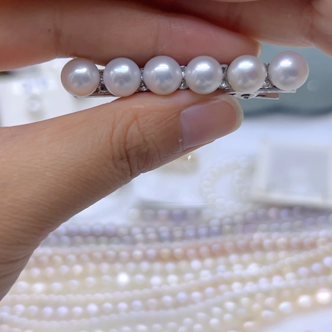 d***d合金淡水珍珠半成品
