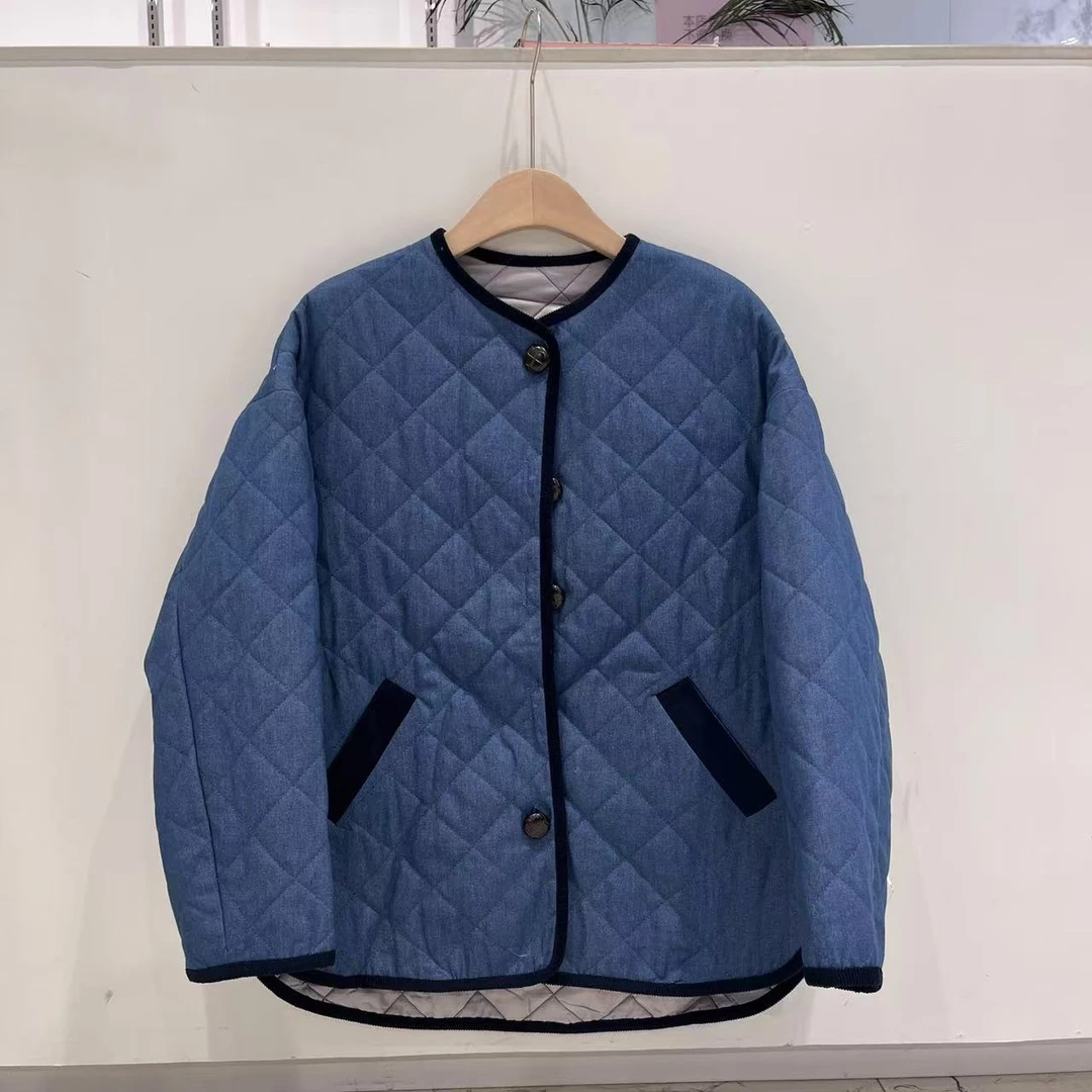 9891两色圆领棉服