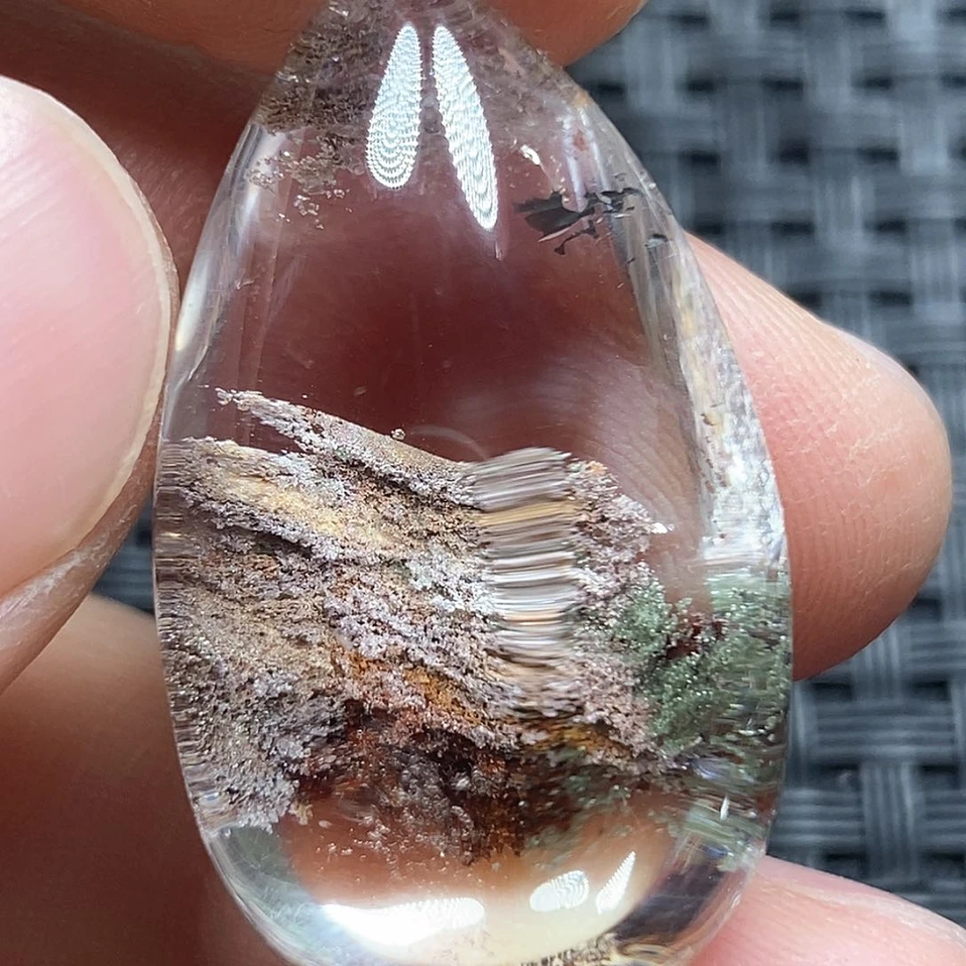 水晶颈饰未镶嵌旧**看