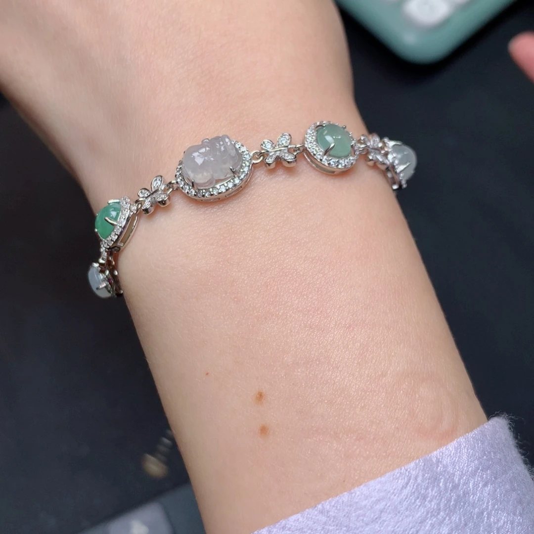 翡翠手镯未镶嵌夏*子翡翠