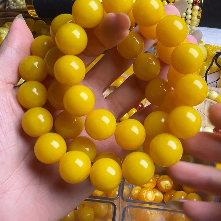 木质非金属鸡油黄16的36颗，18的6颗，20的一颗