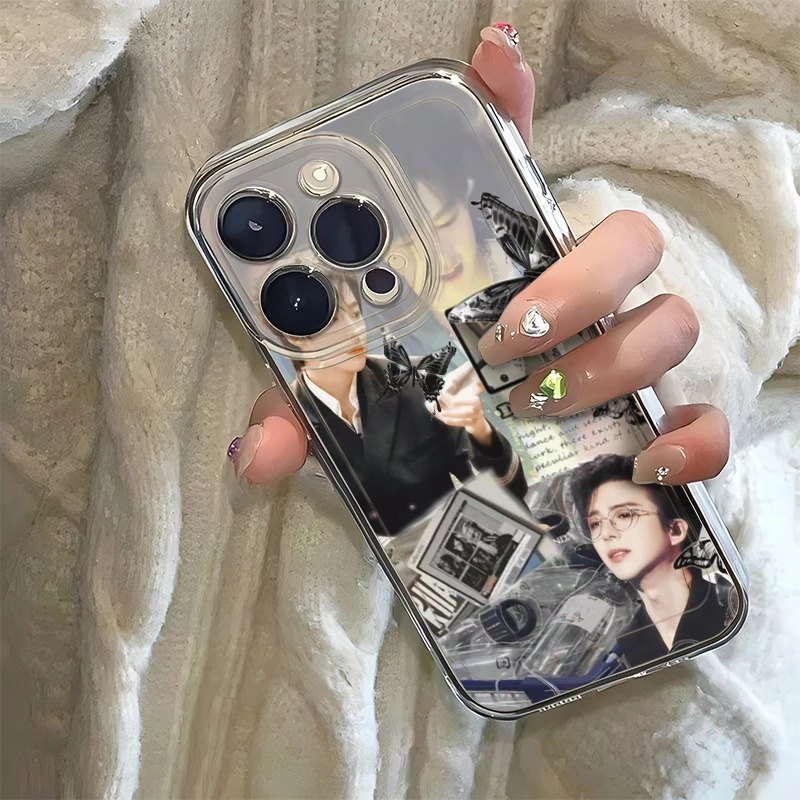 折腰刘宇宁手机壳适用苹果13vivoppo华为荣耀透明小米48