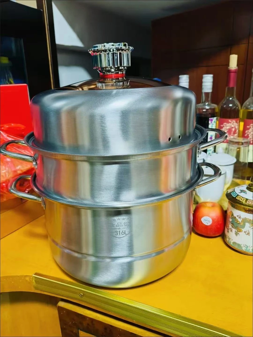 燃气灶蒸锅多层可选