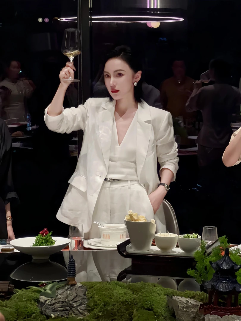 100全亚麻西装套装女春夏新款轻奢高级感老钱风气场强大洋气女装