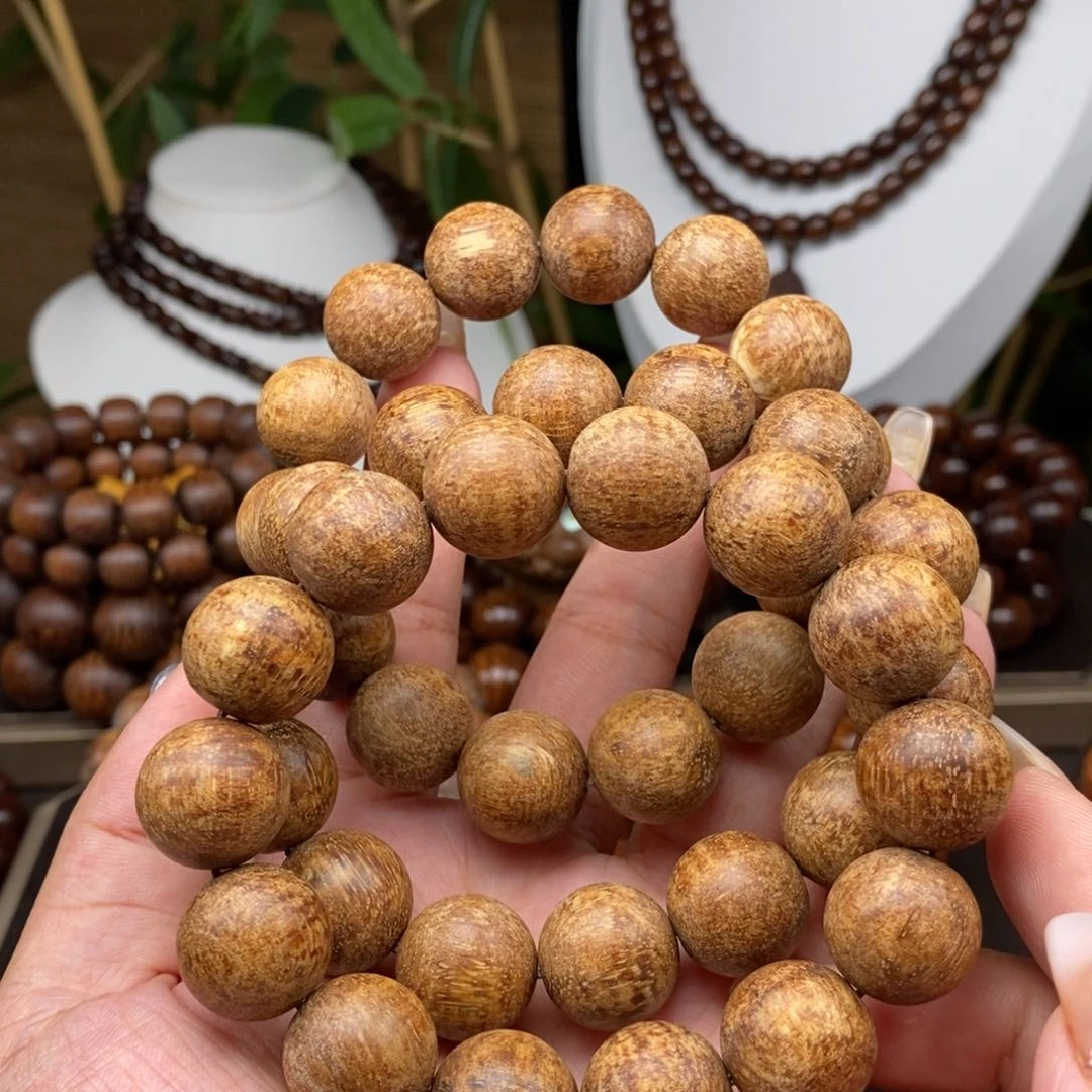 贡木手串/手链贡木1.6西瓜爆龙粗抛微瑕