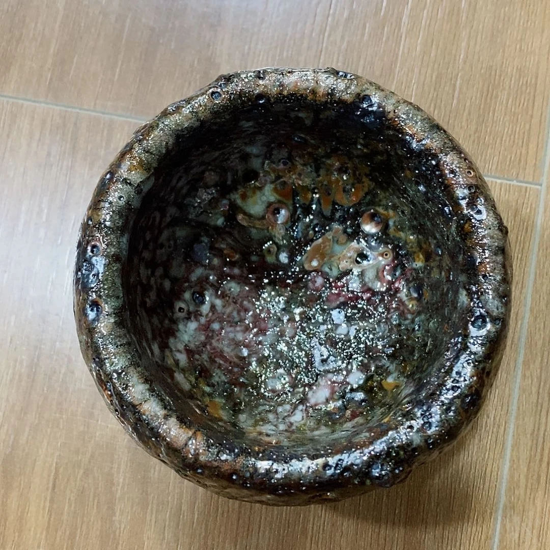 云***所粗陶志野柴烧茶器