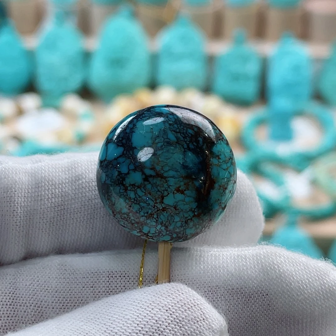 未镶嵌绿松石珠宝奇石