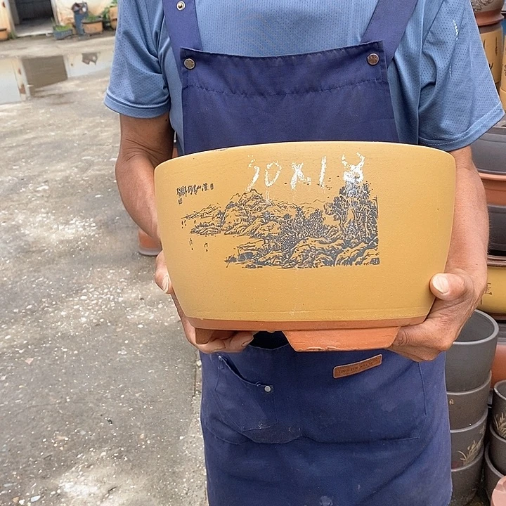 紫砂花瓶紫砂花盆