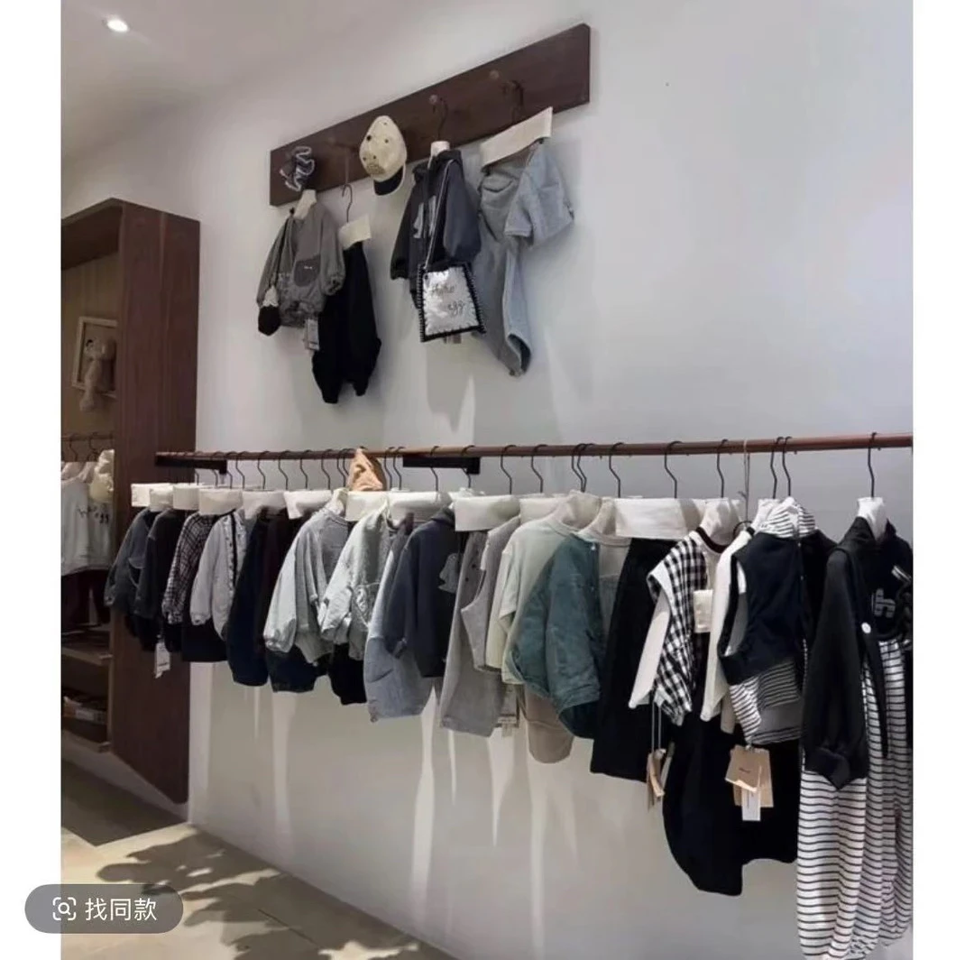 A5755男女童潮流个性洋气休闲百搭秋冬季格子连帽棉服