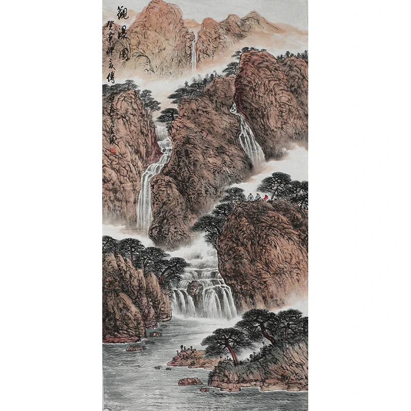 B019 傅二石绘画软片 139cm×70cm