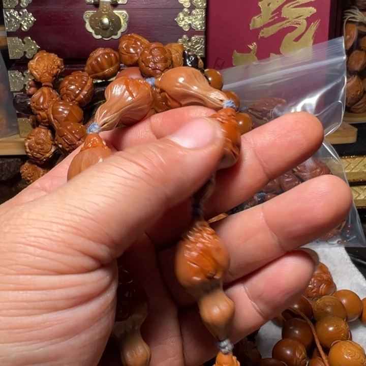 刀***8手串/手链橄榄核纯手怪核达摩