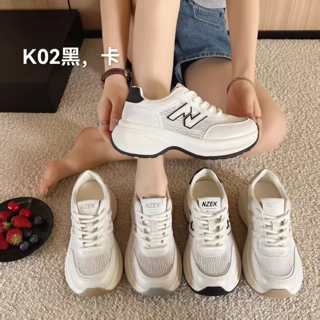 K02新款平底百搭休闲阿甘鞋女鞋子