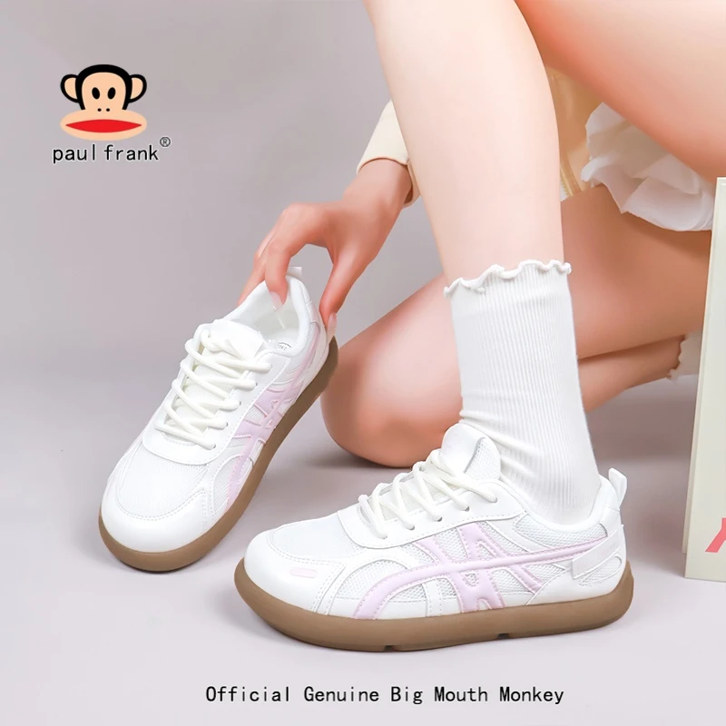 大嘴猴夏天超纤网面德训鞋舒适透气时尚女款芭蕾德训鞋2025爆款