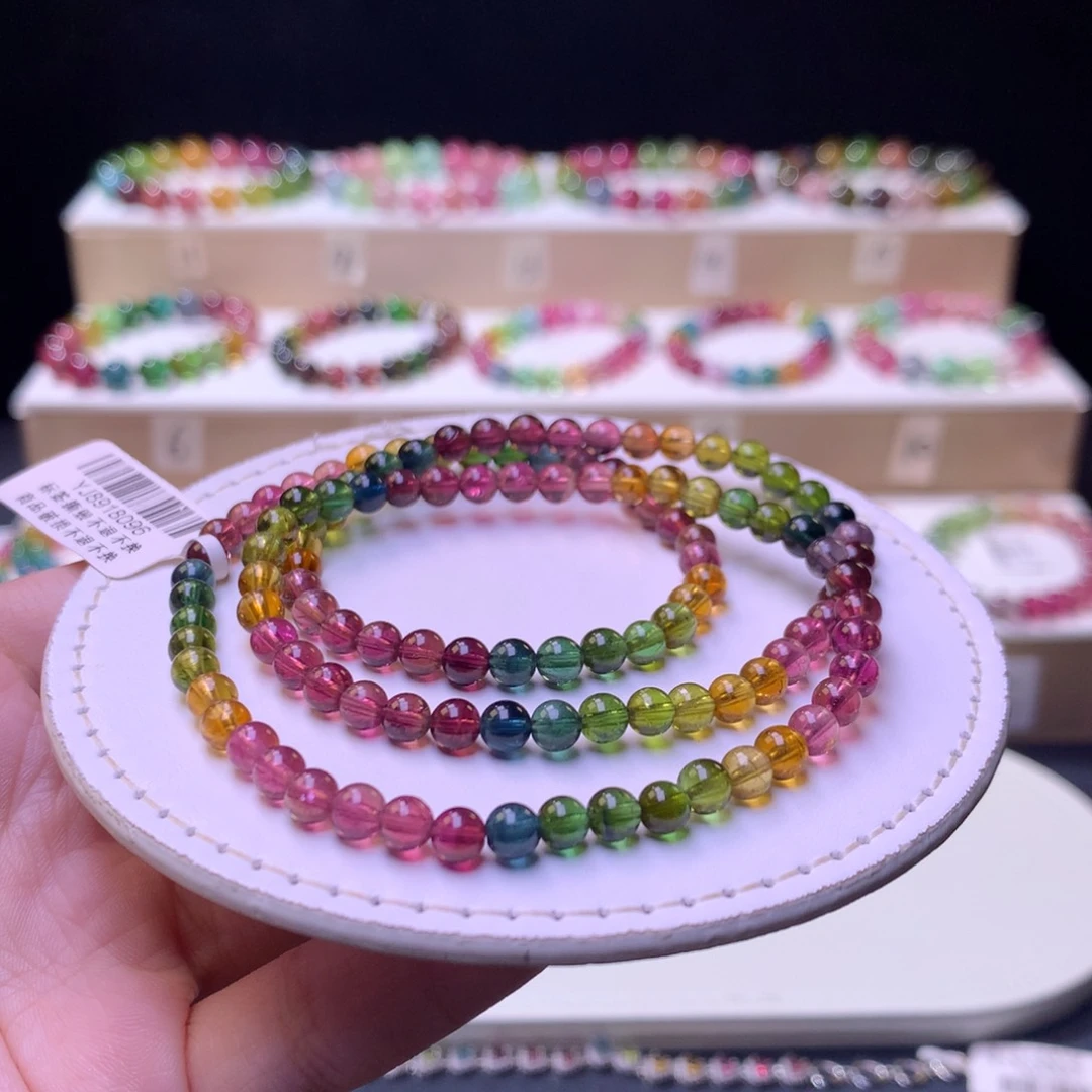 未镶嵌手链碧玺碧玺