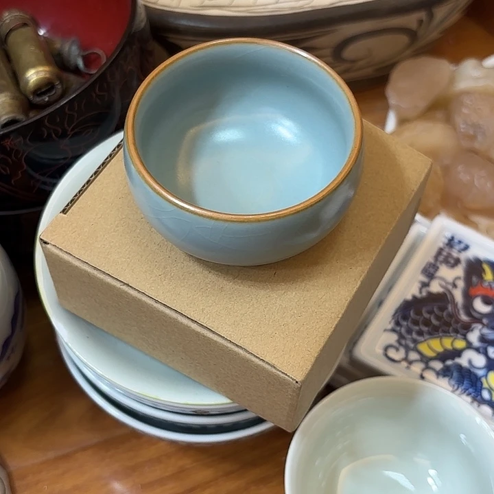 3***2陶瓷摆件不固定一件带盒子