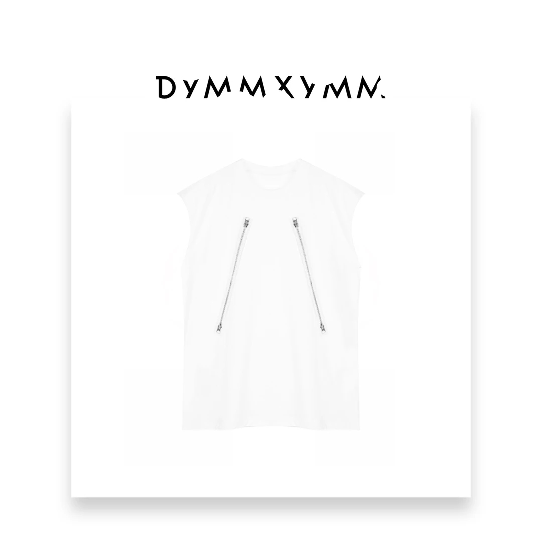 【DYMMXYMM】-马拉.显瘦背心印花潮流时尚夏季设计师圆领-F0132