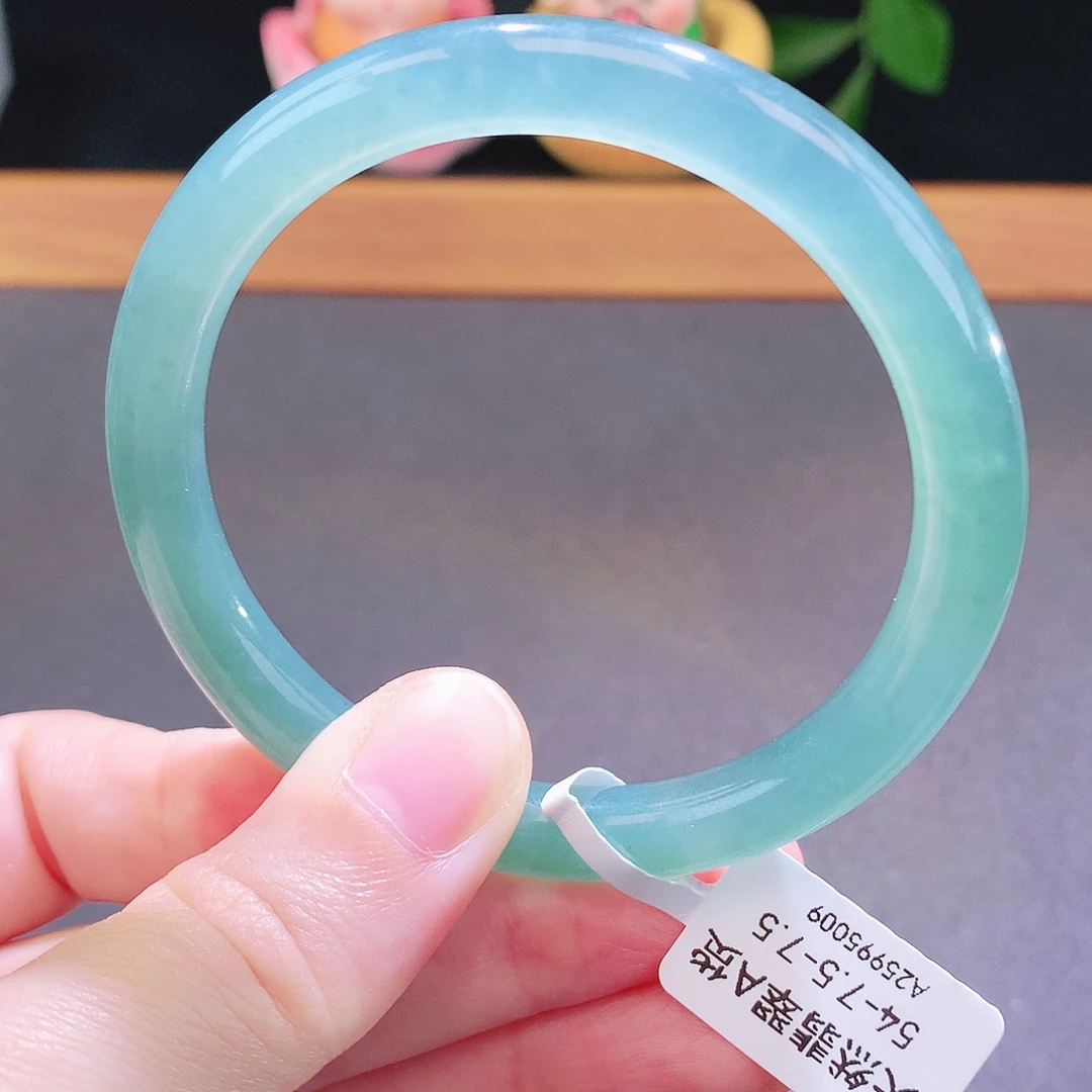 翡翠未镶嵌手镯天然翡翠